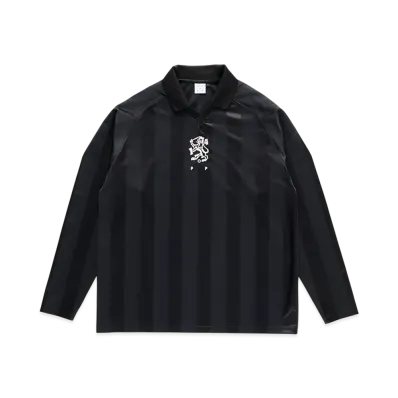 POP TRADING COMPANY Sportif L/S T-Shirt "Black"