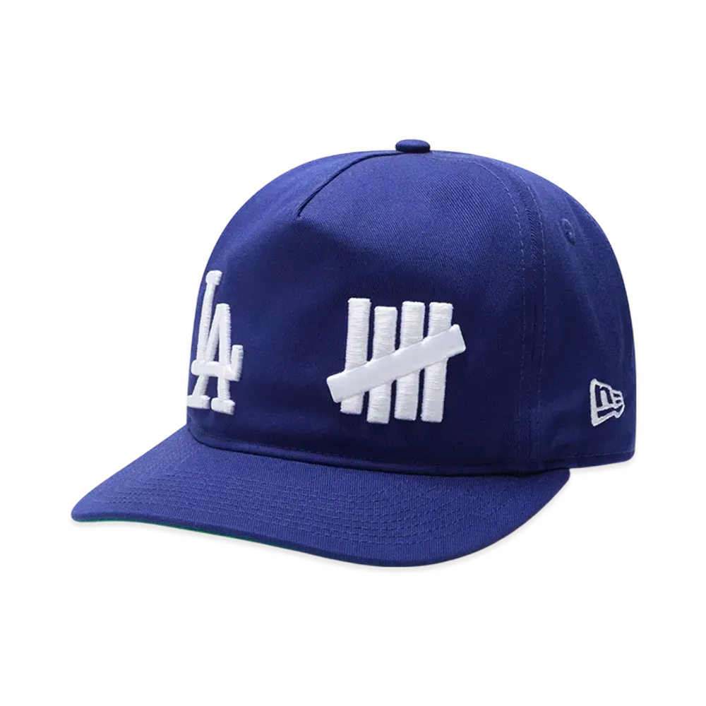 UNDEFEATED x New Era x Los Angeles Dodgers Logos Snapback "Royal"