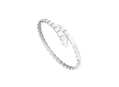 BVLGARI Serpenti Viper Bracelet "White Gold"