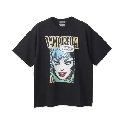 HYSTERIC GLAMOUR Vampirella/Caught Demons Tee "Black"