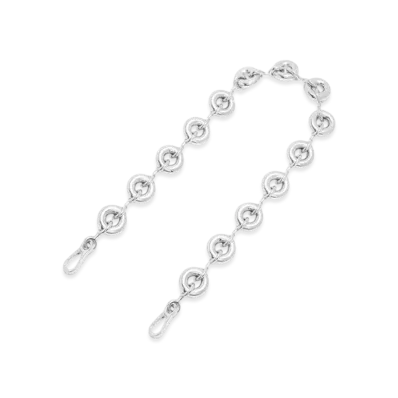 LOEWE Chunky Donut Chain "Silver"
