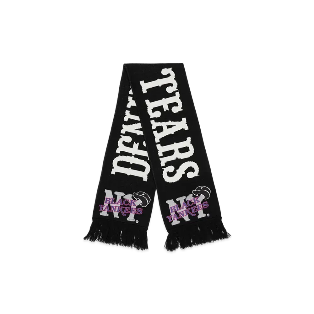 DENIM TEARS Black Yankees Scarf "Black"