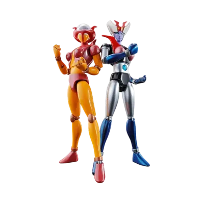BANDAI "SOUL OF CHOGOKIN" -Mazinger Z- GX-08R APHRODAI A vs GX-09R MINERVA X