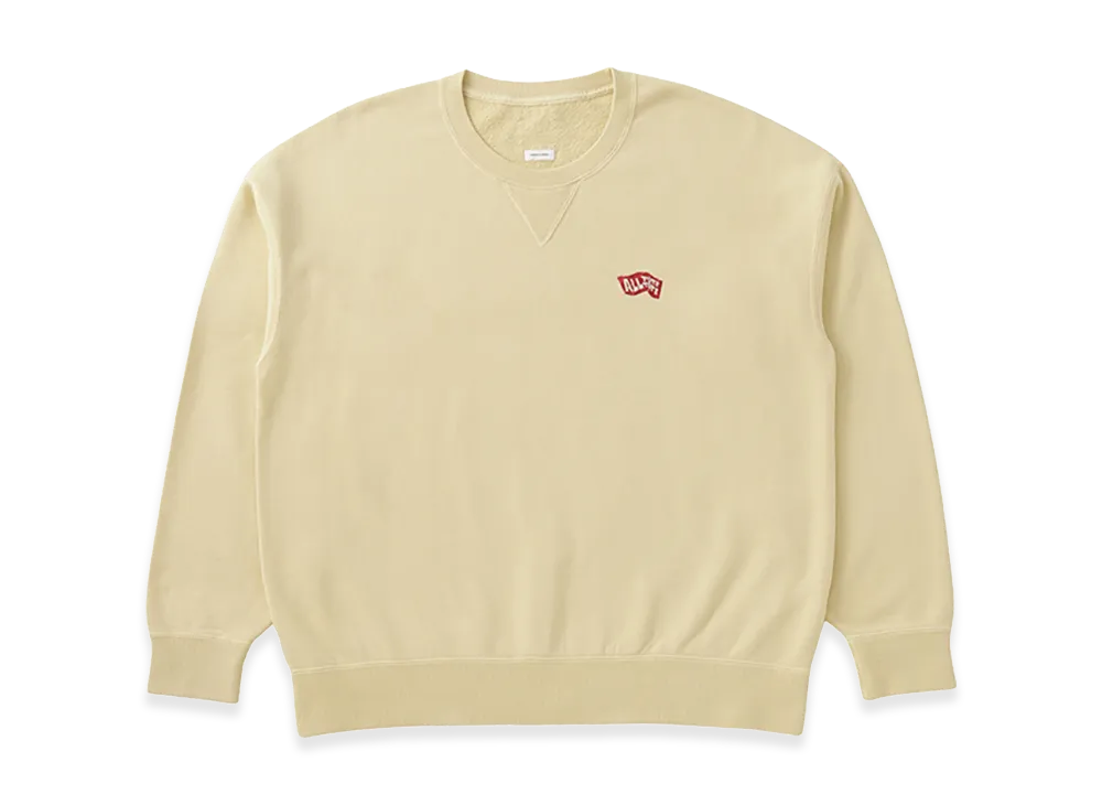 visvim Jumbo SB Sweat L/S DMGD "Beige"
