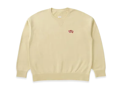 visvim Jumbo SB Sweat L/S DMGD "Beige"