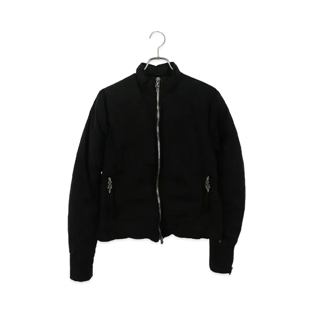 Chrome Hearts Perfect Single Zip Nylon Riders Blouson "Black"