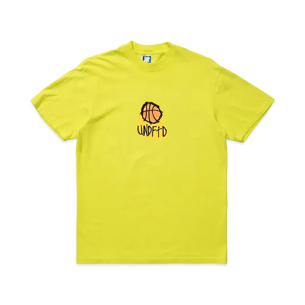 UNDEFEATED BBALL S/S TEE - 80220 "Yellow"