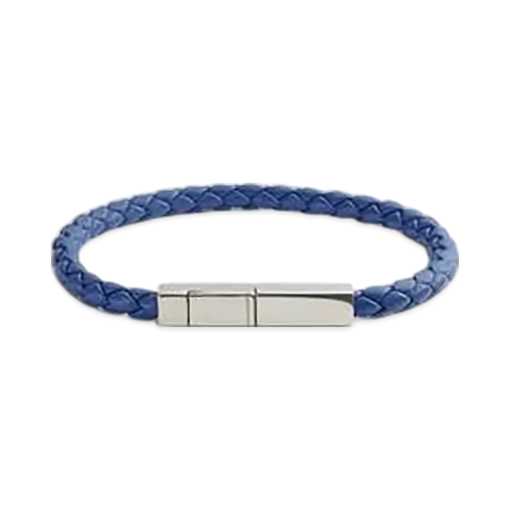 Bottega Veneta Braid Leather Bracelet "Cruise"