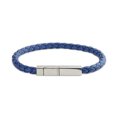 Bottega Veneta Braid Leather Bracelet "Cruise"