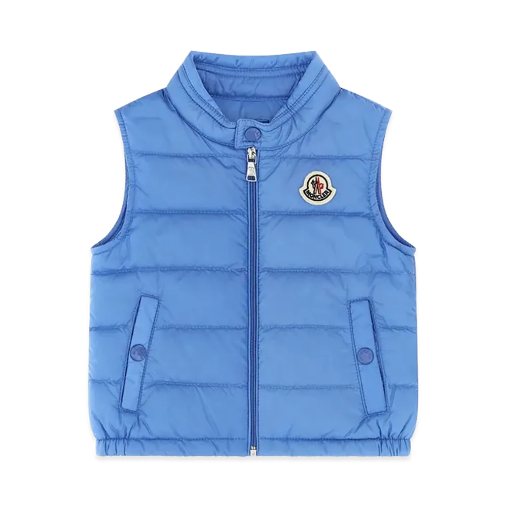 MONCLER Kids Vest "Light Blue"