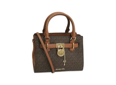 MICHAEL KORS Women's Hamilton SM Satchel "Brown"