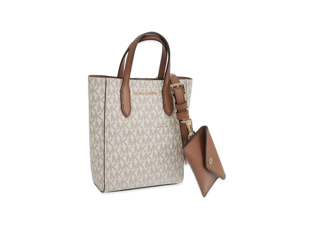 MICHAEL KORS Women's Vincent XS Xbody W/Crd Attch "Vanilla"