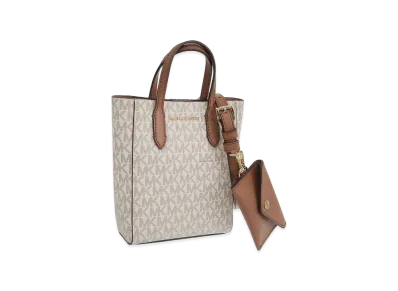 MICHAEL KORS Women's Vincent XS Xbody W/Crd Attch "Vanilla"