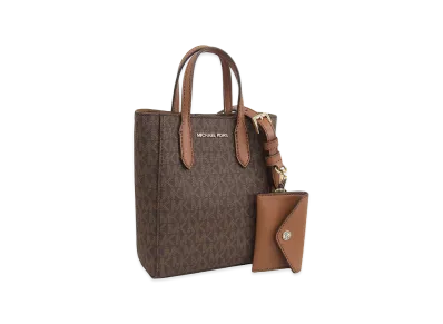 MICHAEL KORS Women's Vincent XS Xbody W/Crd Attch "Brown"