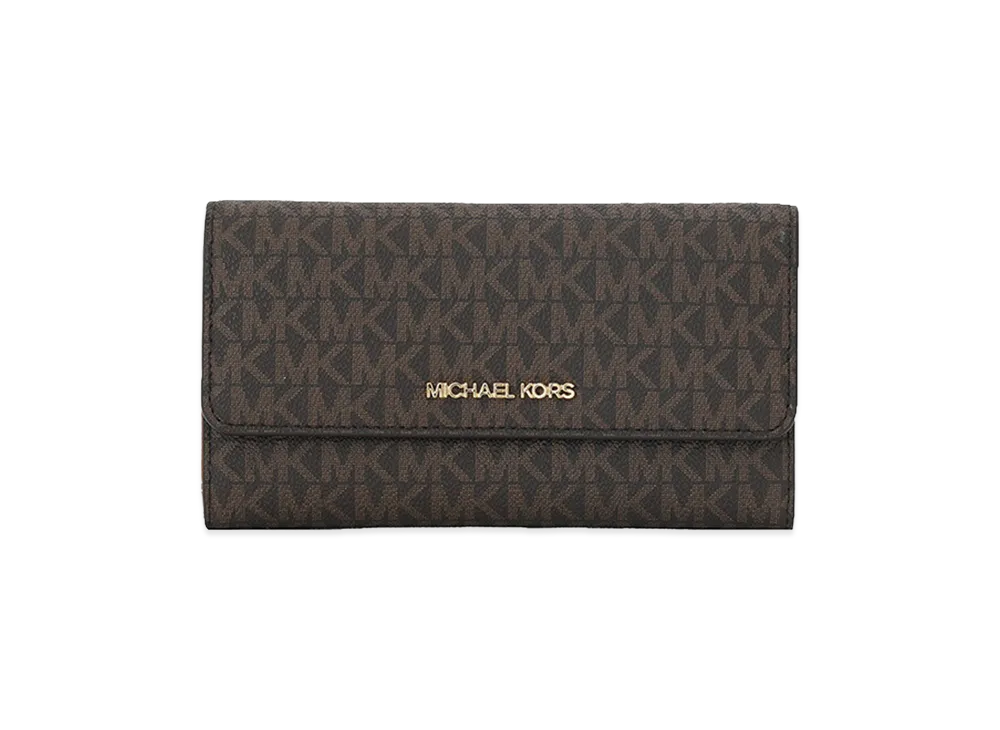 MICHAEL KORS Trifold Wallet "Brown"