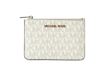 MICHAEL KORS Jet Set Card Case "Vanilla"