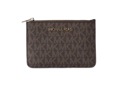 MICHAEL KORS Jet Set Card Case "Brown"
