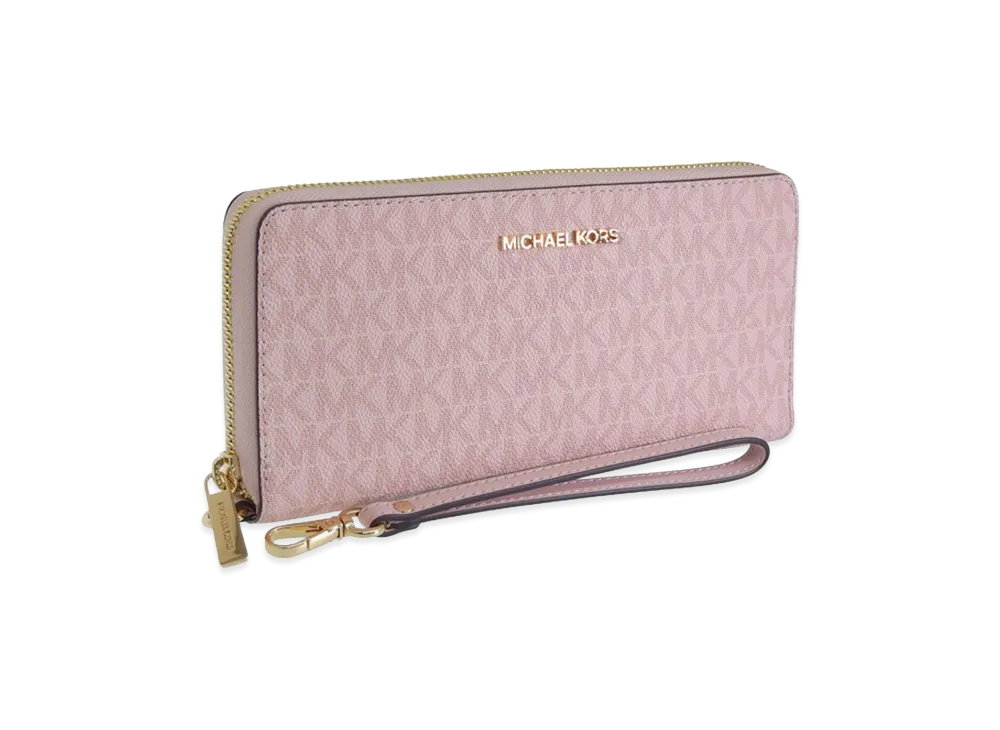 MICHAEL KORS Women's Jet Set Travel LG Travel Continental "Pink"