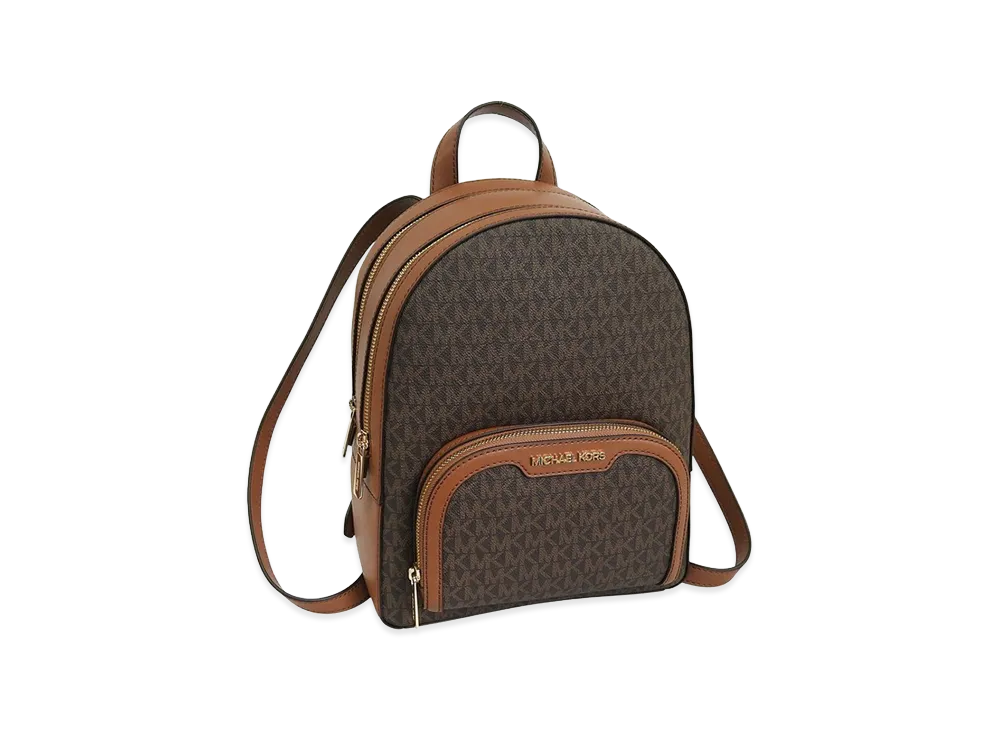 MICHAEL KORS Women's Jaycee MD Zip Pkt Backpack "Brown"