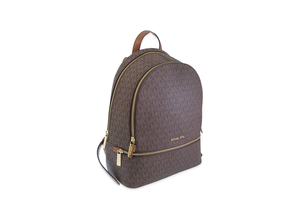 MICHAEL KORS Women's MD Zip Backpack "Brown"