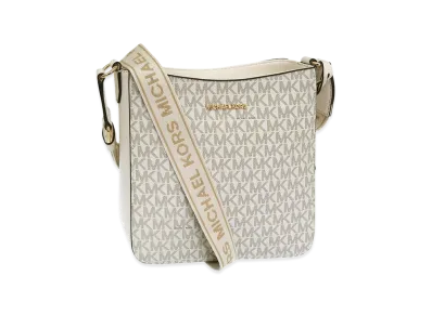 MICHAEL KORS Women's Jet Set Travel SM NS Xbody "White"