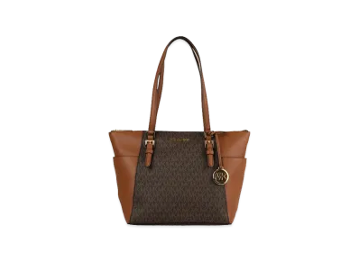 MICHAEL KORS Women's Charlotte Tote "Brown"