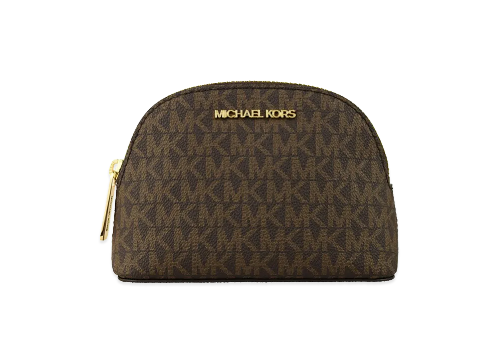 MICHAEL KORS Women's Cosmetic Pouch "Brown"
