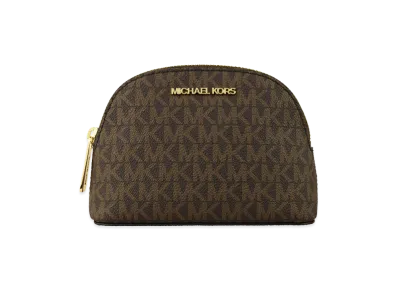 MICHAEL KORS Women's Cosmetic Pouch "Brown"