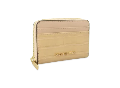 MICHAEL KORS Women's Card Case "Buff"