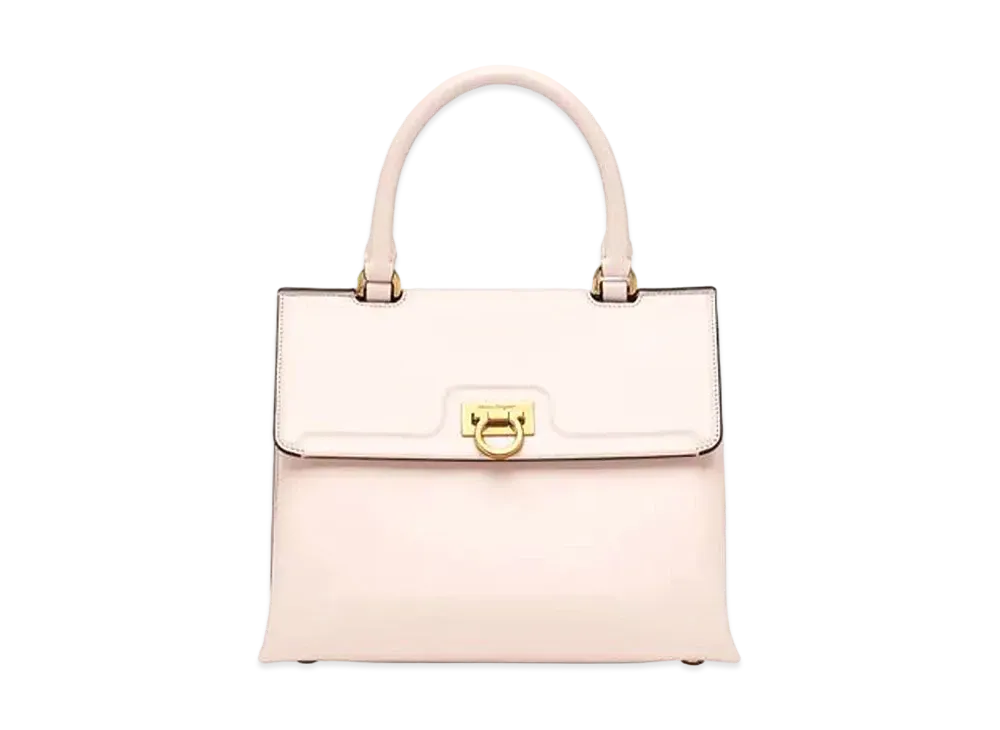 Salvatore Ferragamo Trifolio Top Handle (S) "Mangiarotti Carrara"