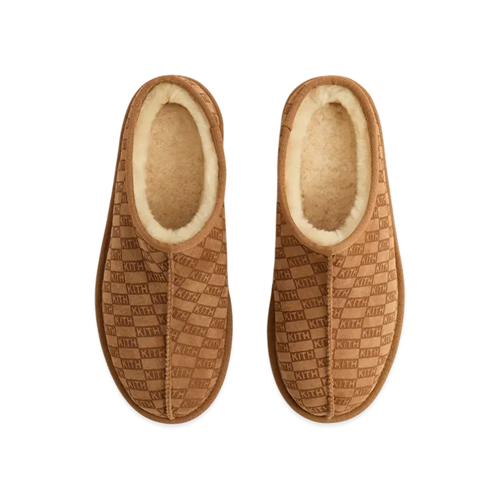 Kith Monogram Shearling Slippers "Loft"