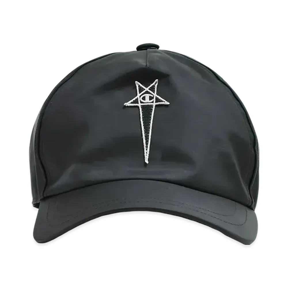 RICK OWENS x Champion Baseball Cap "Black"