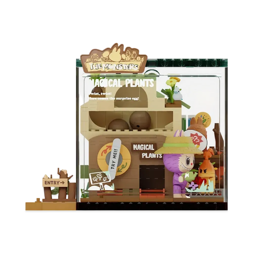 POP MART THE MONSTERS (LABUBU) Forest Secret Base Series Blocks Part 2 Magical Planets