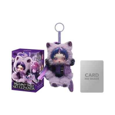 POP MART SKULLPANDA x My Little Pony Series Plush Doll Pendant Twilight Sparkle