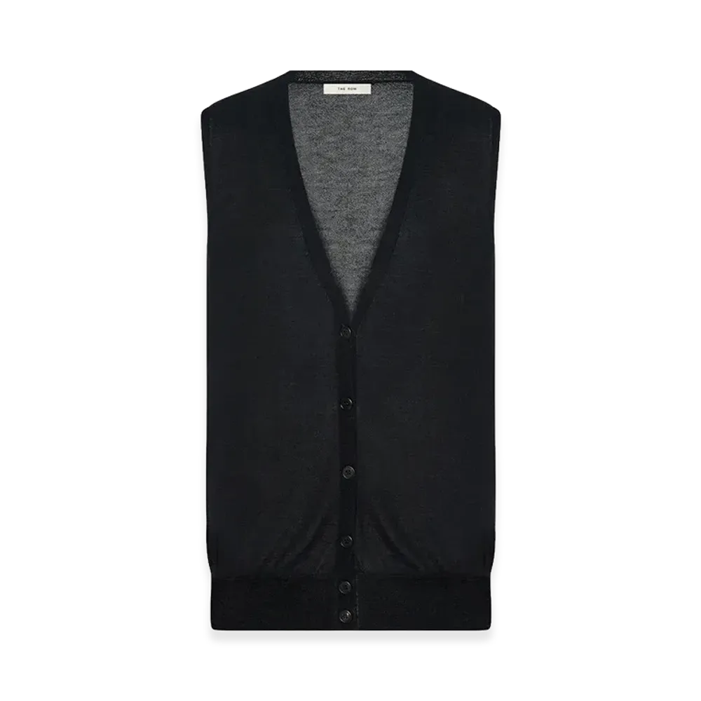 The Row Women's Neel Cashmere Vest "Black"