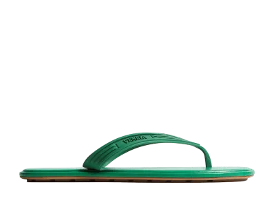 Bottega Veneta Sampieri Thong Sandals "Grass Green"