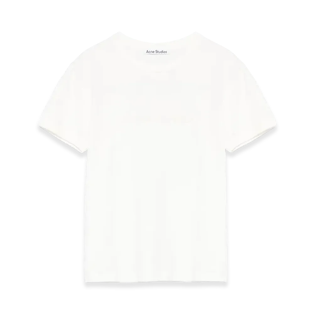 Acne Studios Women's Organic Cotton Tee "White"