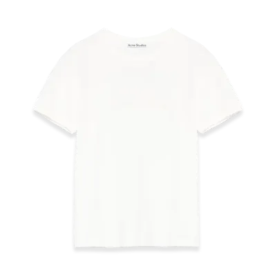 Acne Studios Women's Organic Cotton Tee "White"