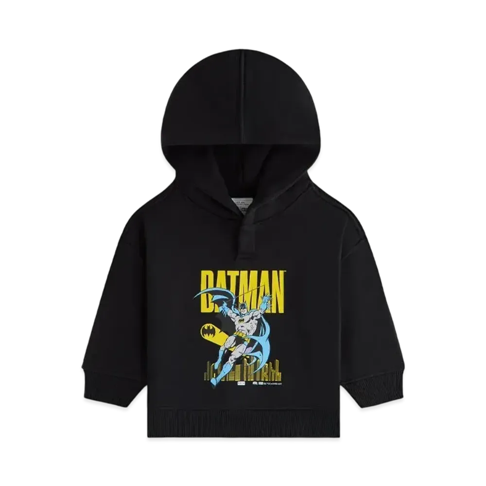 Kith Kids x Batman Classic Nelson Hoodie "Black"