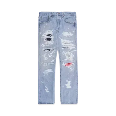 HYPE DROP x INNOCENCE NYC EXCLUSIVE DESTROY DENIM PANTS 32inch "Indigo"