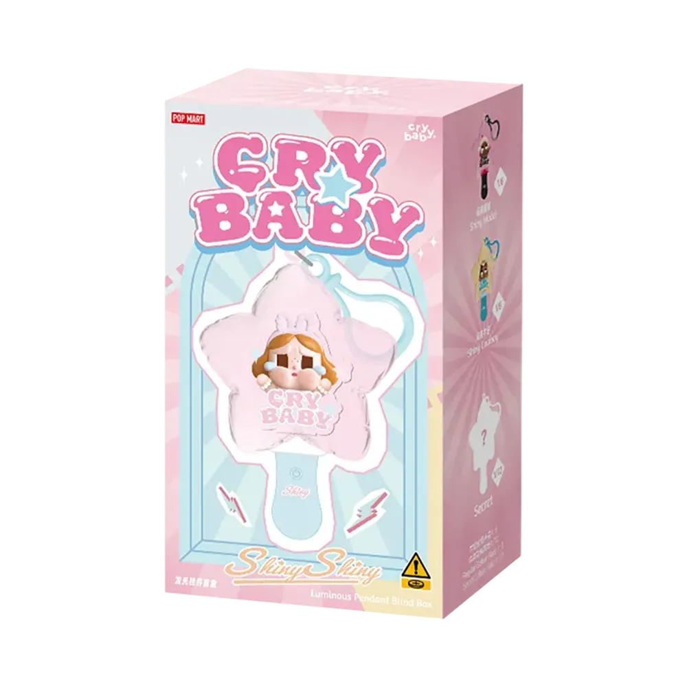POP MART CRYBABY SHINY SHINY Series-Luminous Pendant Blind Box [Piece]