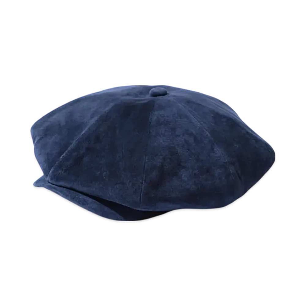 BEAMS Casket Suede "Navy"