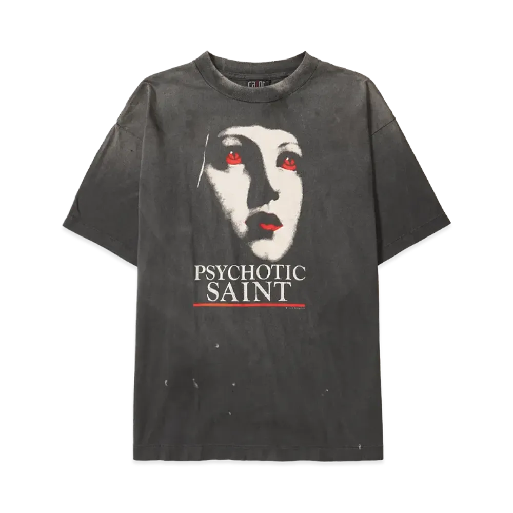 SAINT Mxxxxxx SS Tee Psychotic Saint "Black"