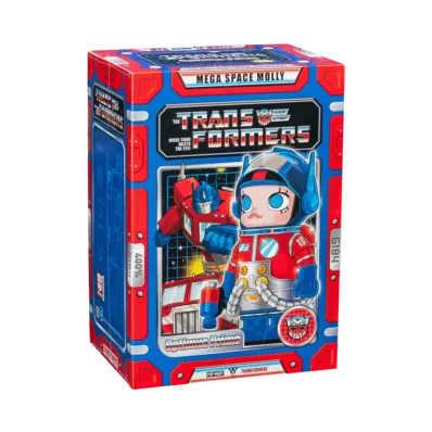 POP MART "MEGA COLLECTIONS" MEGA SPACE MOLLY 400% Optimus Prime