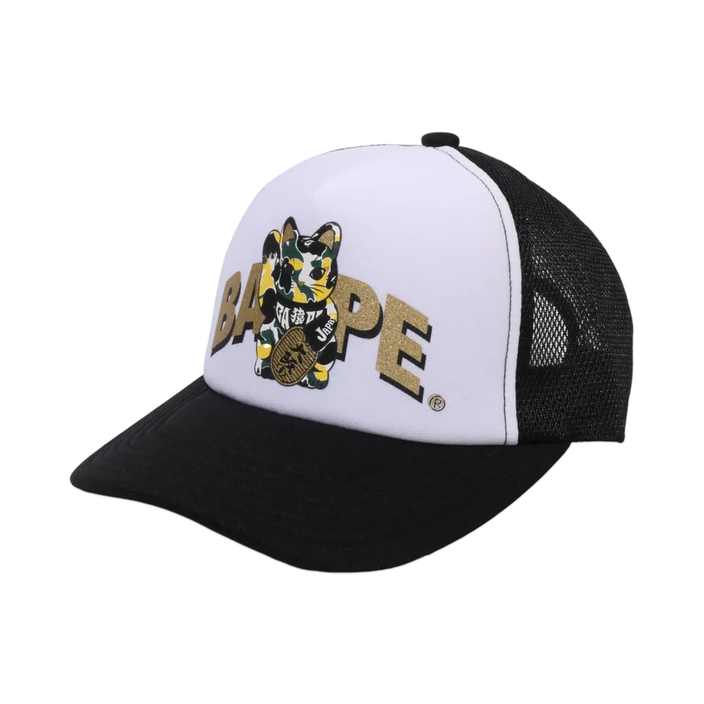 A BATHING APE Osaka Mesh Cap "Black"