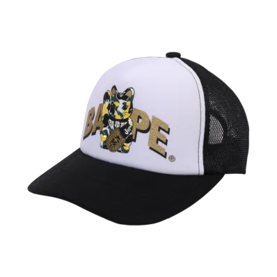A BATHING APE Osaka Mesh Cap "Black"
