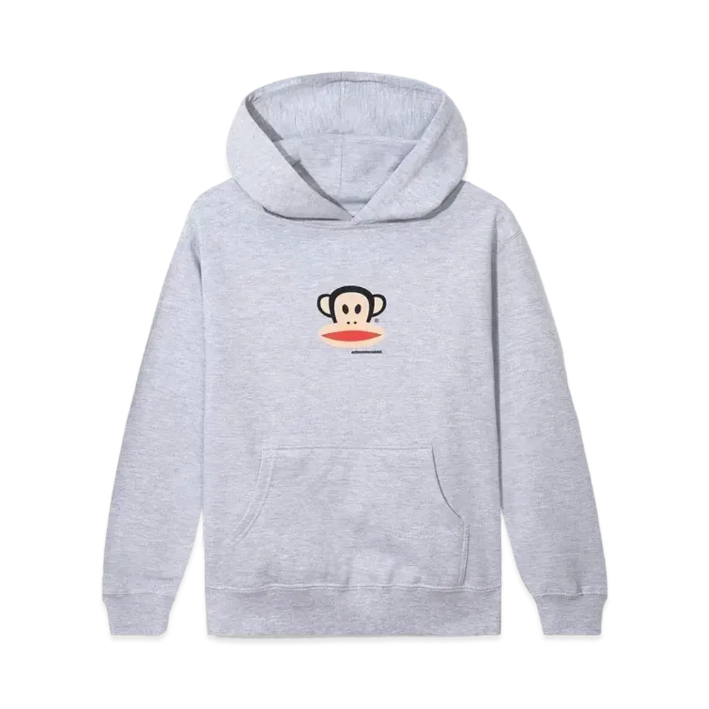 ANTI SOCIAL SOCIAL CLUB x Paul Frank Logo Gray Hoodie (YOUTH) "Grey"