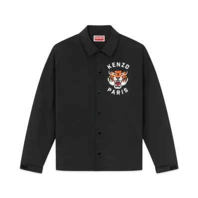 KENZO 'LUCKY TIGER' Quilting Coach Jacket "Black"