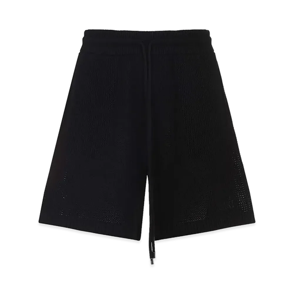 AMIRI Crochet Mesh Short "Black"