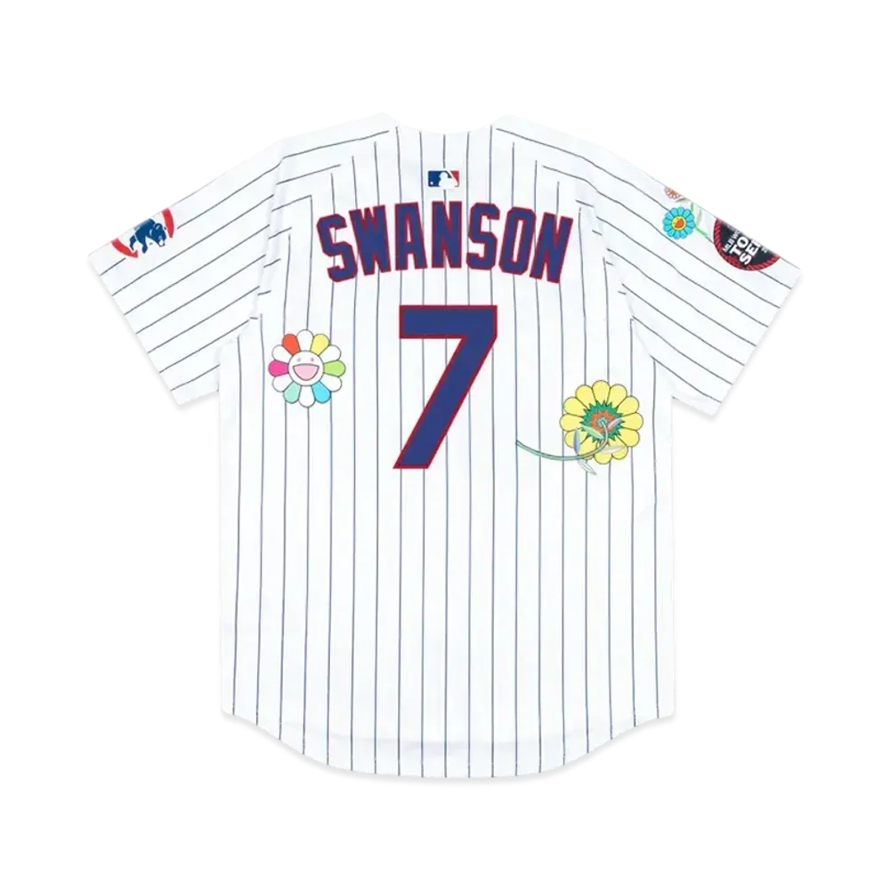 Takashi Murakami x MLB World Tour Tokyo Series 2025 Cubs Swanson Jersey "White"